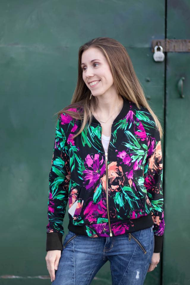 Midway Bomber Jacket PDF Sewing Pattern Sizes B - M – Greenstyle