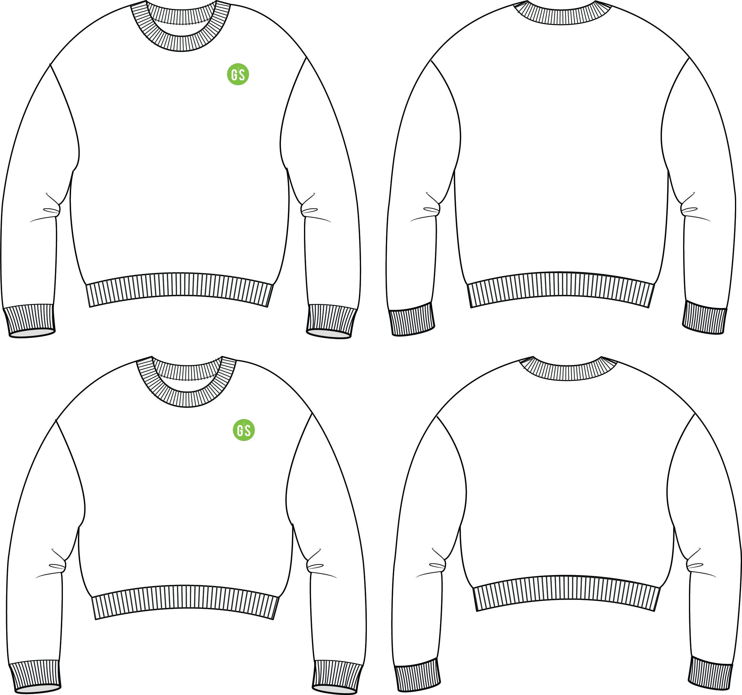 Youth Sav&#39;s Sweatshirt  PDF Sewing Pattern 2-16