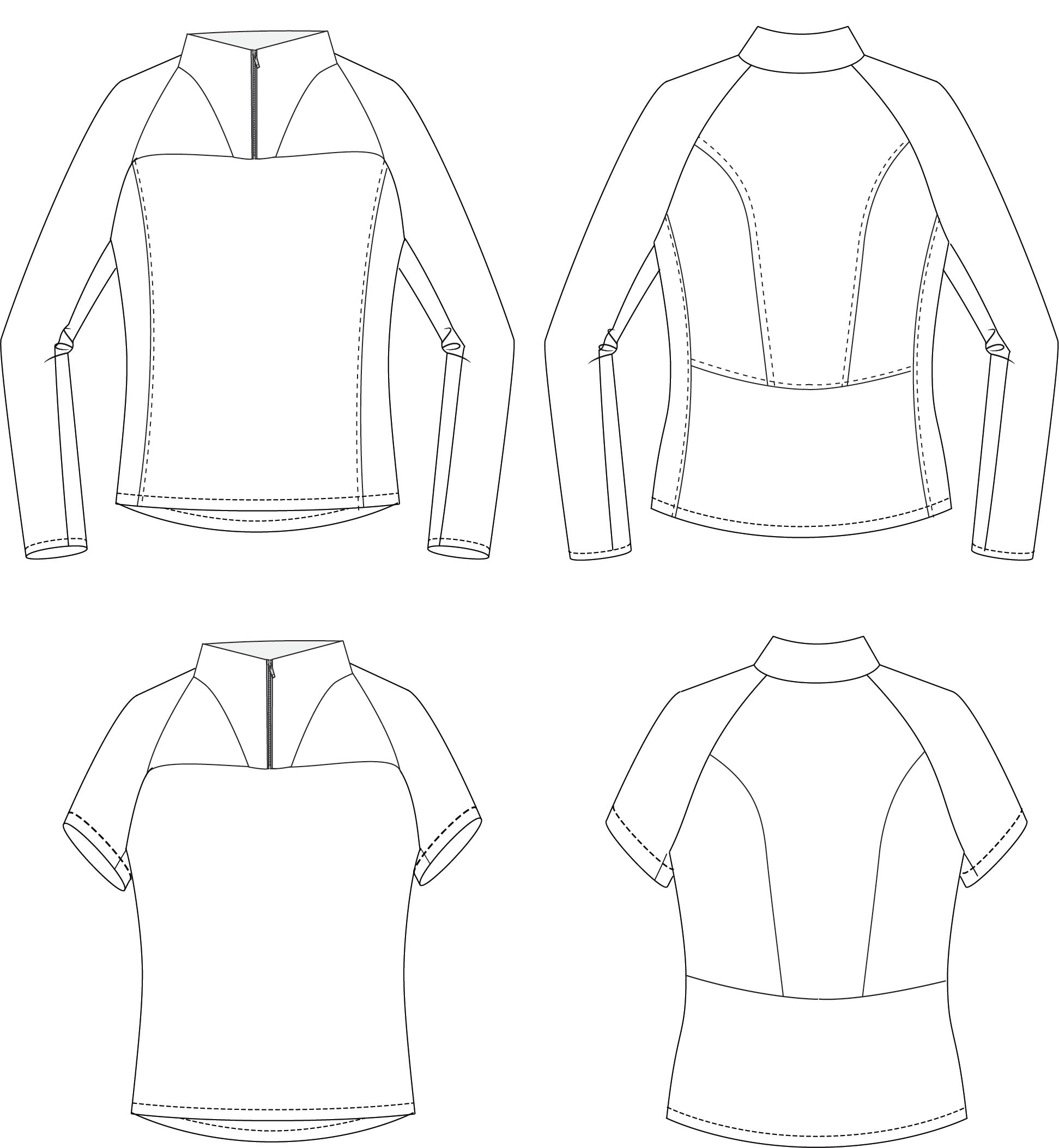 Veltori Top PDF Sewing Pattern B-M