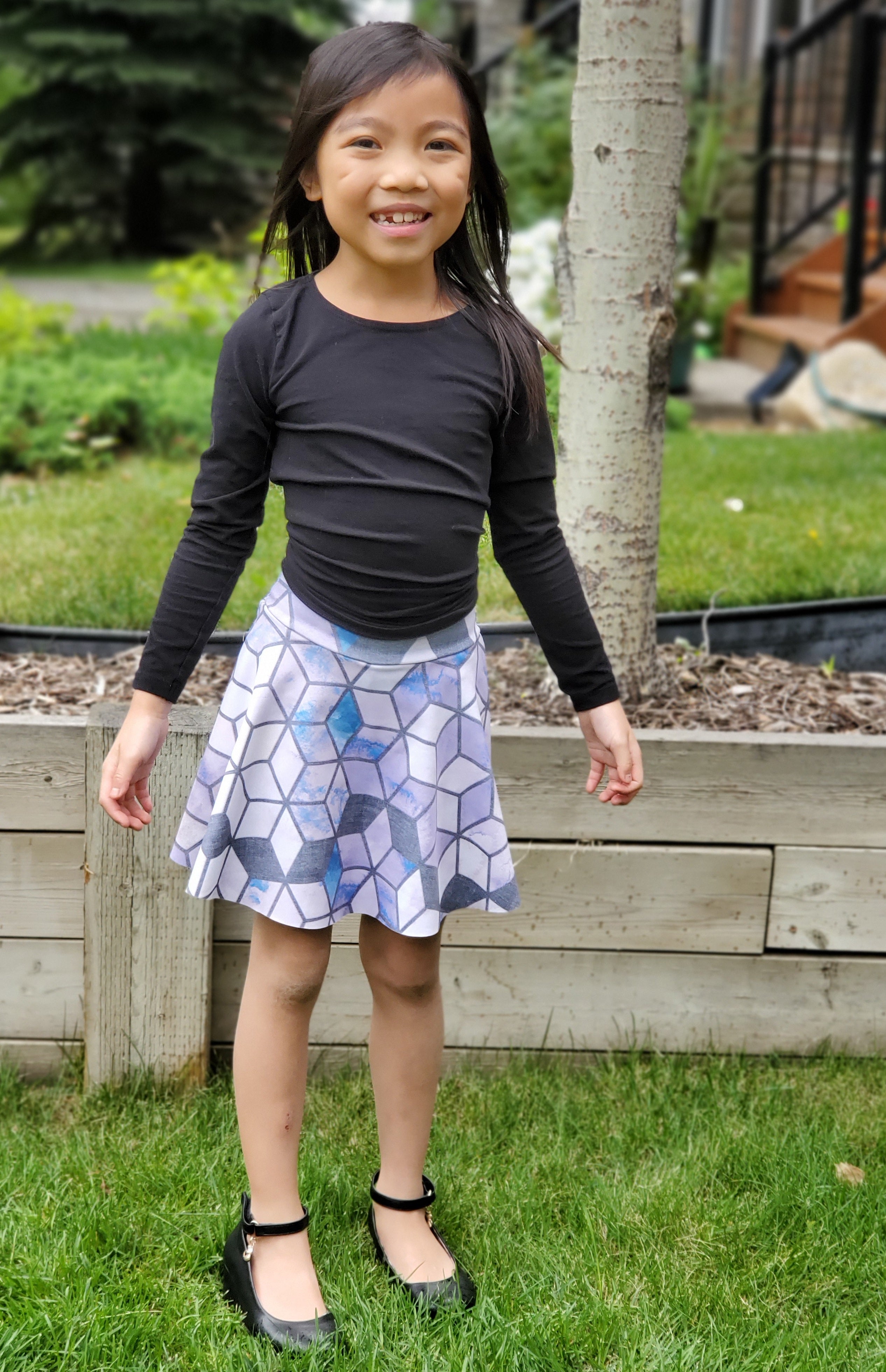 Rally Skirt Youth PDF Sewing Pattern 2-16 – Greenstyle