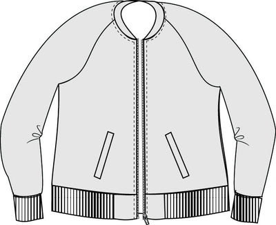 Midway Bomber Jacket PDF Sewing Pattern XXS to 3XL – Greenstyle