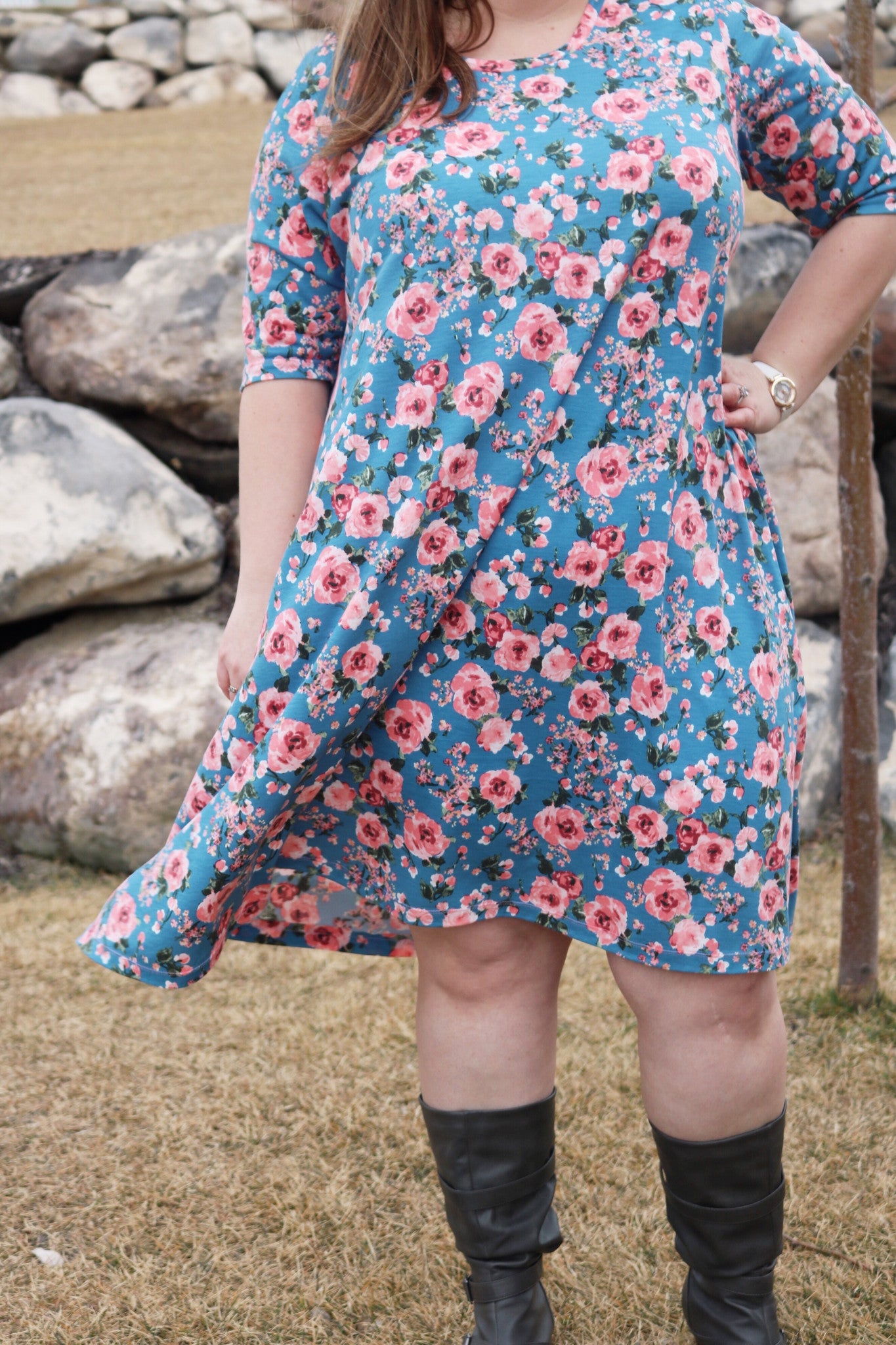 Scarlet Swing Dress PDF Sewing Pattern XXS to 3XL – Greenstyle