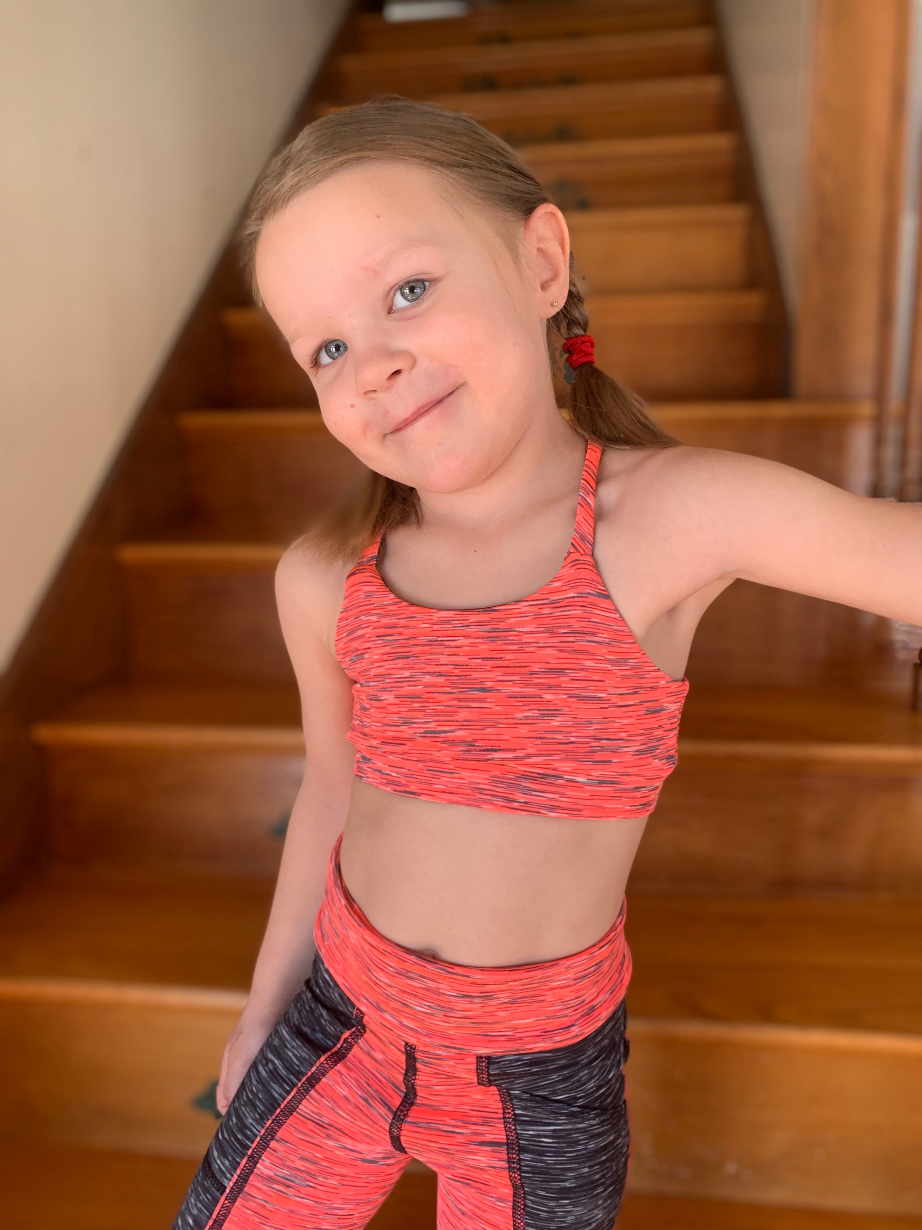 Youth Power Sports Bra PDF Sewing Pattern in Sizes 3 to 14