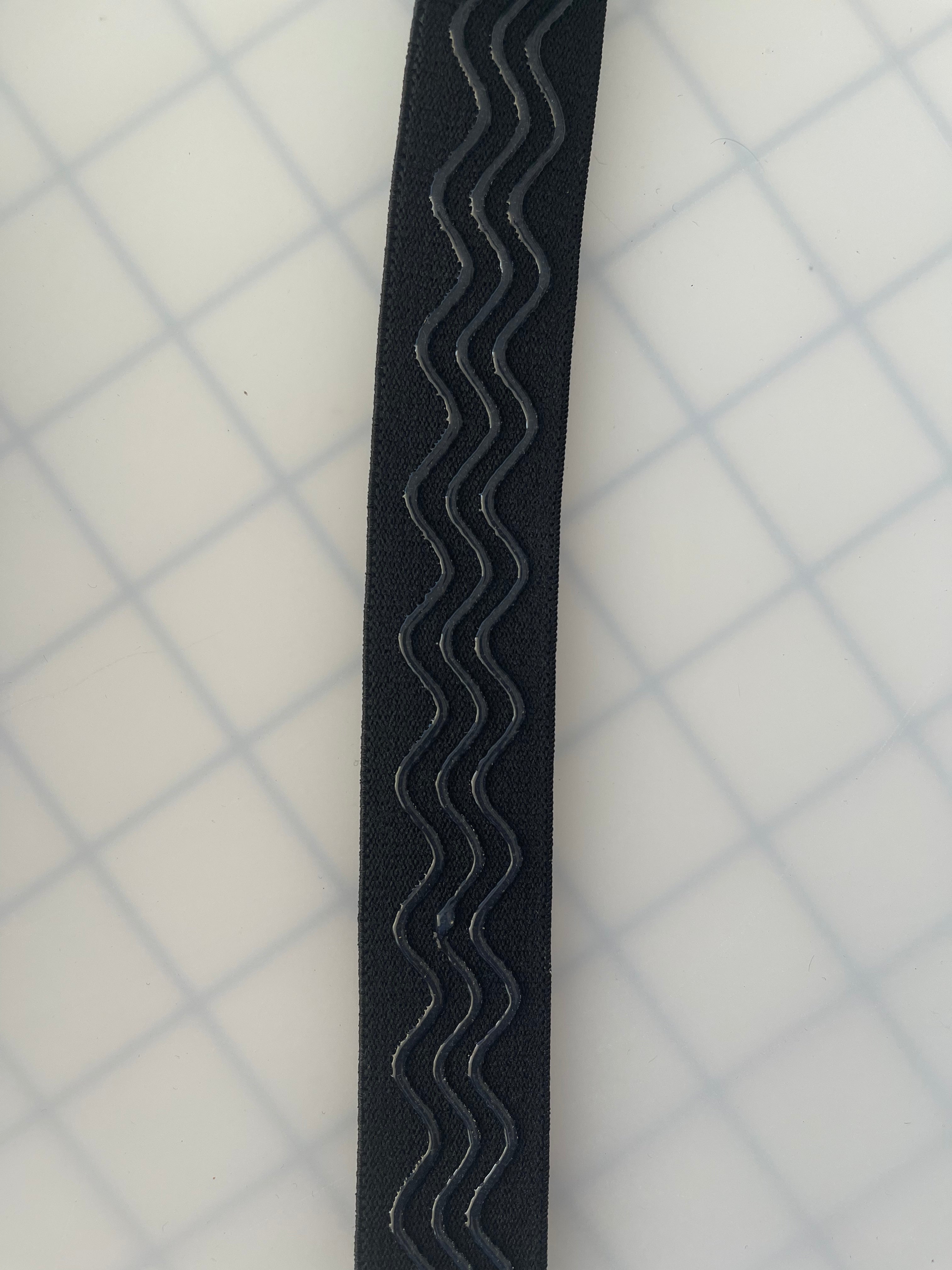 1” Wide Silicone Backed Elastic