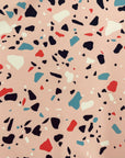 Poly Spandex 280 gsm - Pink Terrazzo