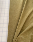 Stretch Woven - Army Green Linen Look