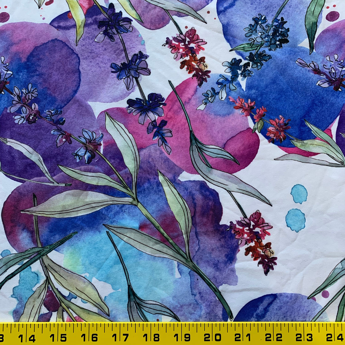 Sal Shrt Tissé extensible - Floral aquarelle – Greenstyle