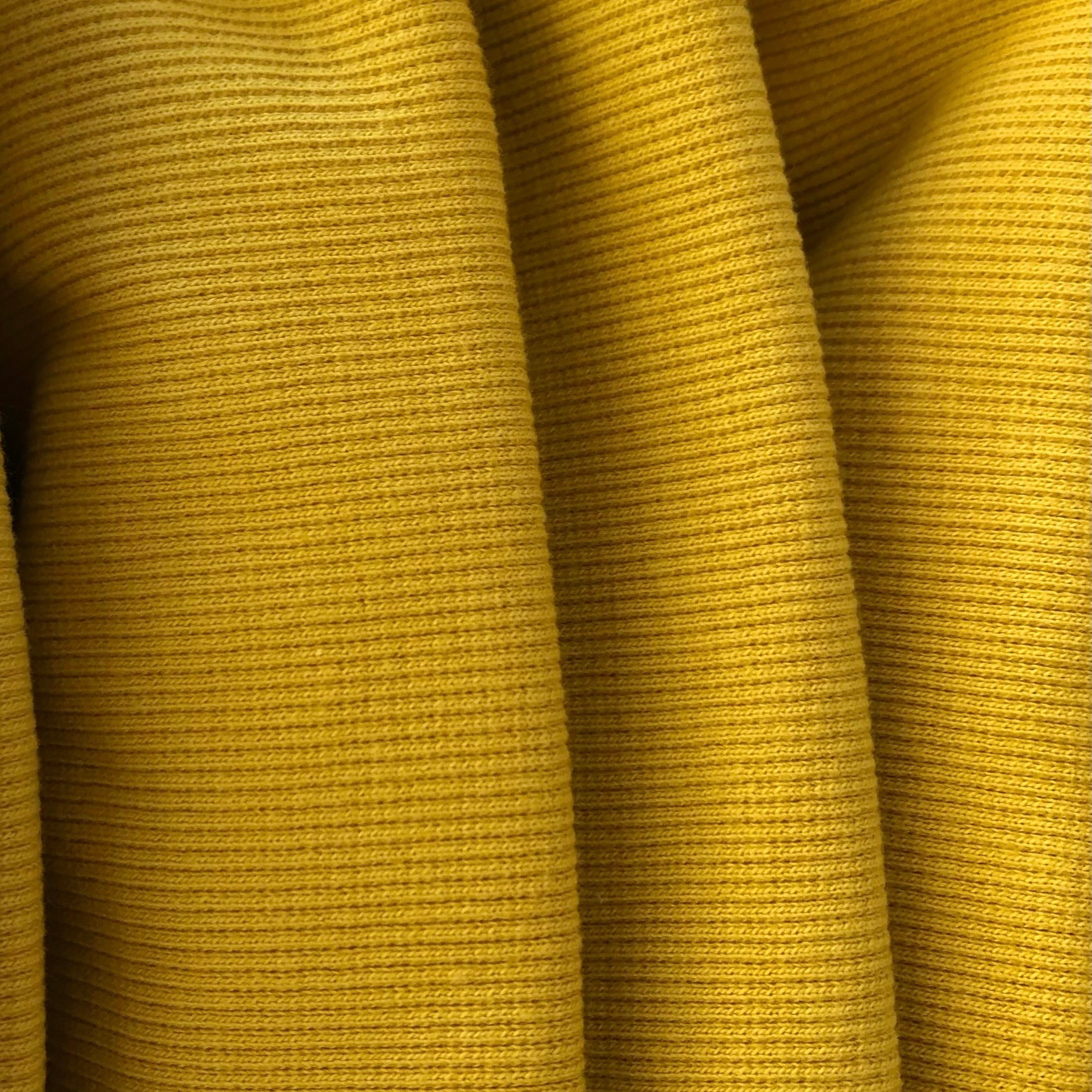 Rib Knit- Mustard