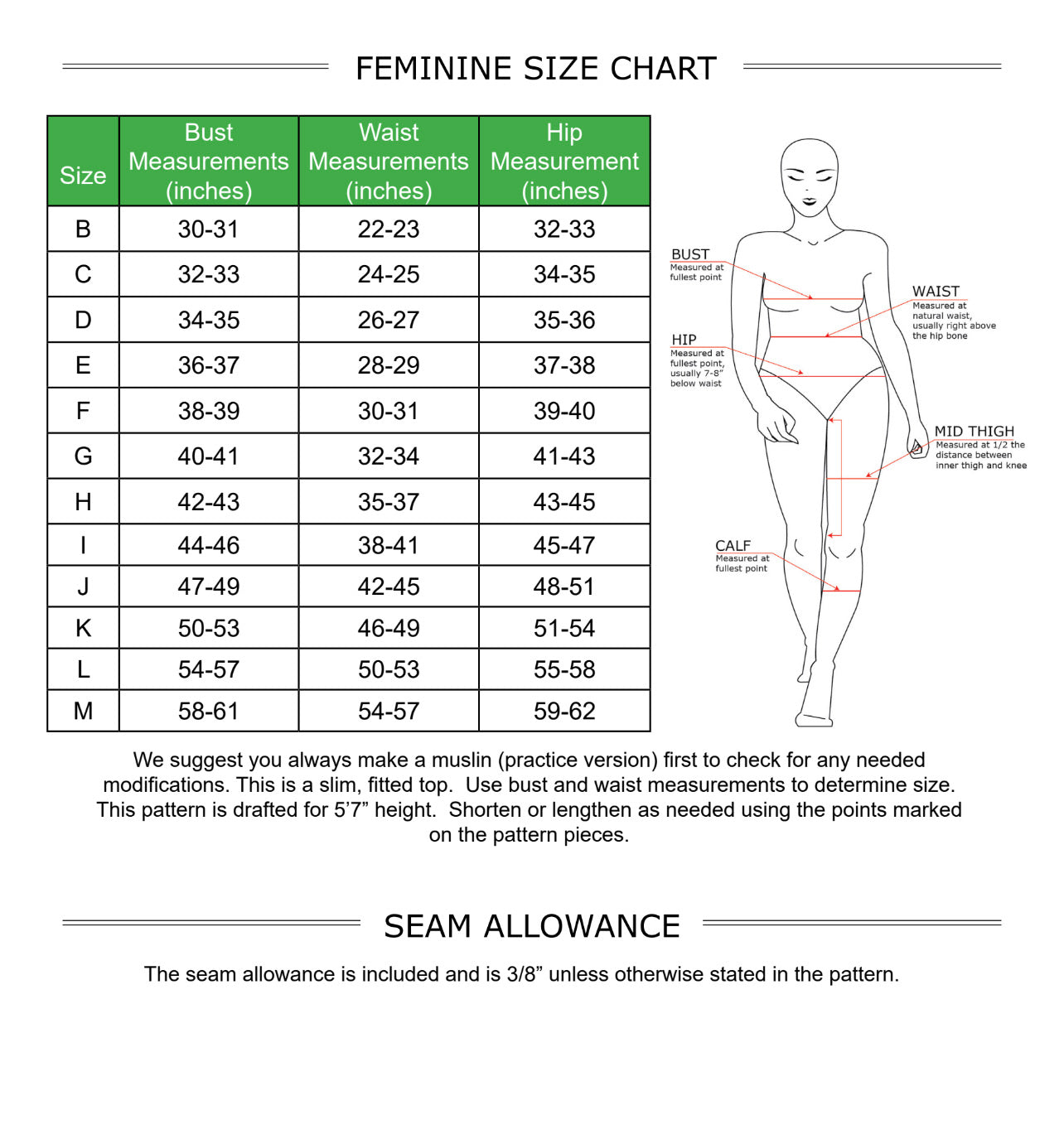 Cami Tank PDF Pattern Sizes B - M – Greenstyle