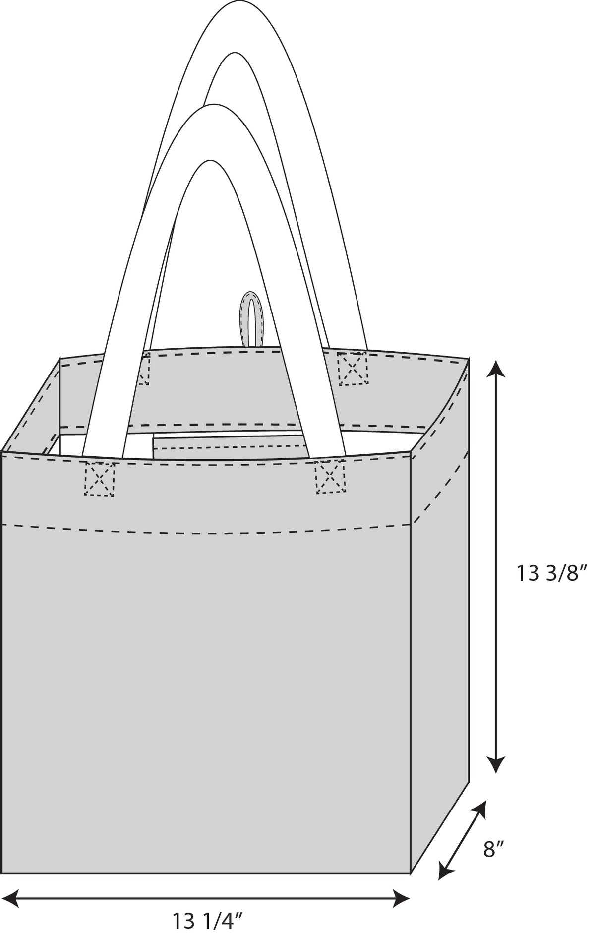 Green Tote PDF Sewing Pattern Greenstyle